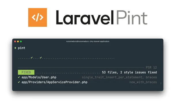 تصویر laravel-pint-package_13027 استایل دهی خودکار کد برای لاراول با Laravel Pint